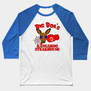 Big Boa's Kangaroo Steakhouse Baseball T-Shirt